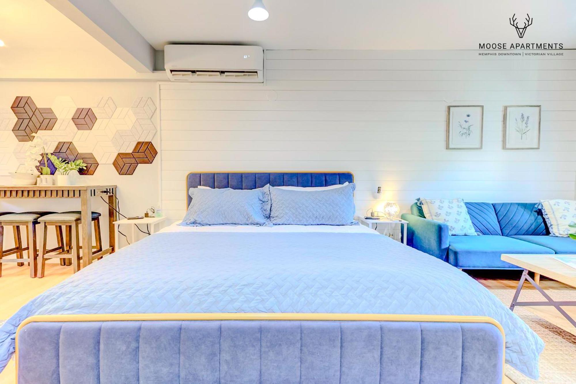 Апартаменти The Moose #8 - Modern Luxe Loft With King Bed & Free Parking & Wifi Мемфіс Екстер'єр фото