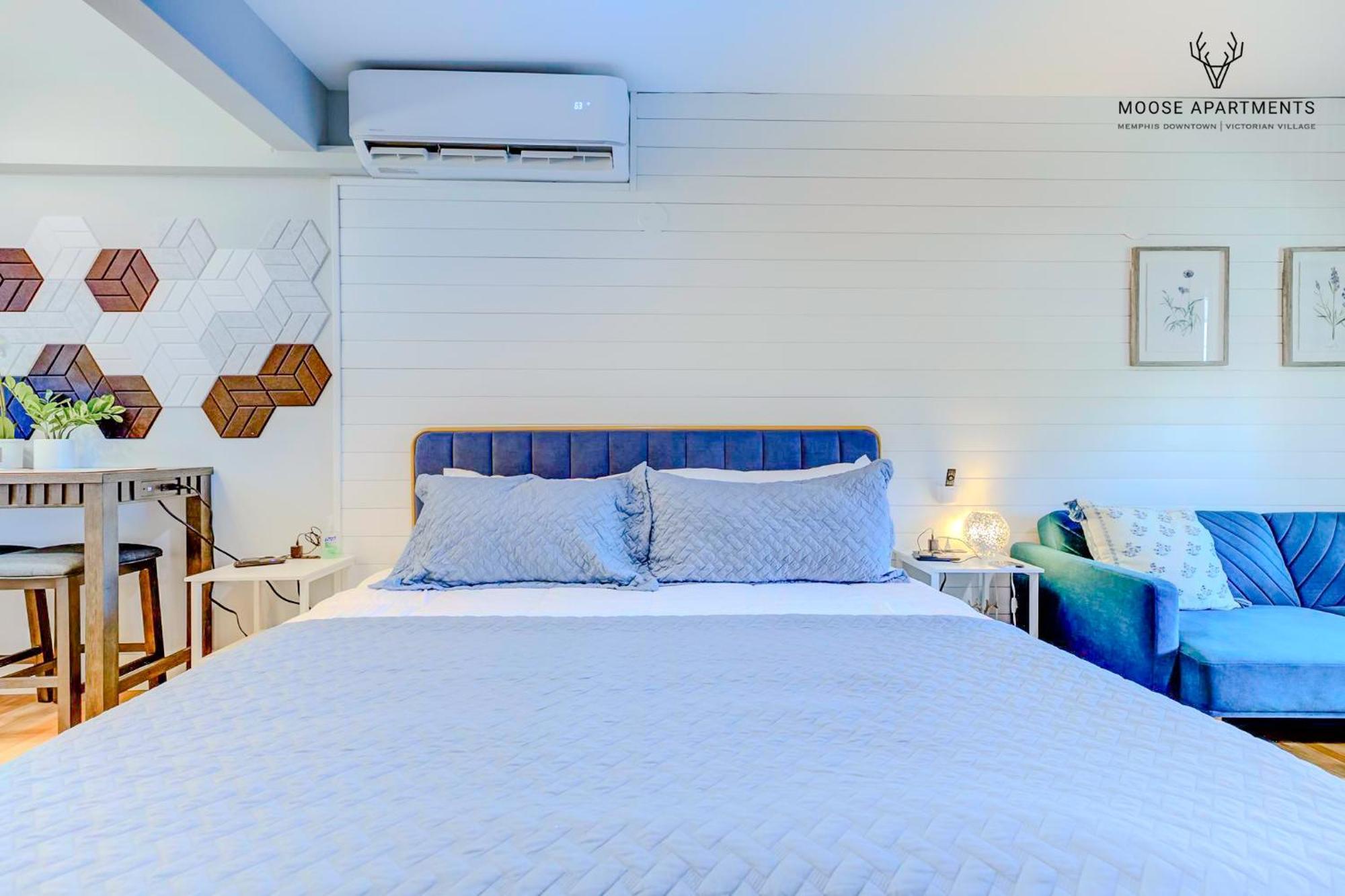 Апартаменти The Moose #8 - Modern Luxe Loft With King Bed & Free Parking & Wifi Мемфіс Екстер'єр фото