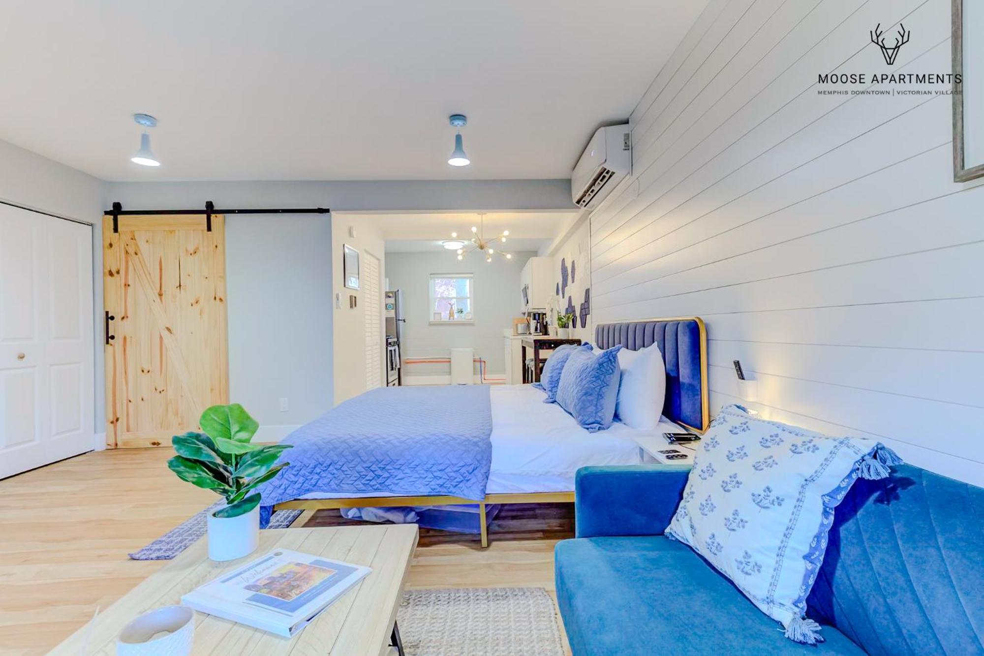 Апартаменти The Moose #8 - Modern Luxe Loft With King Bed & Free Parking & Wifi Мемфіс Екстер'єр фото