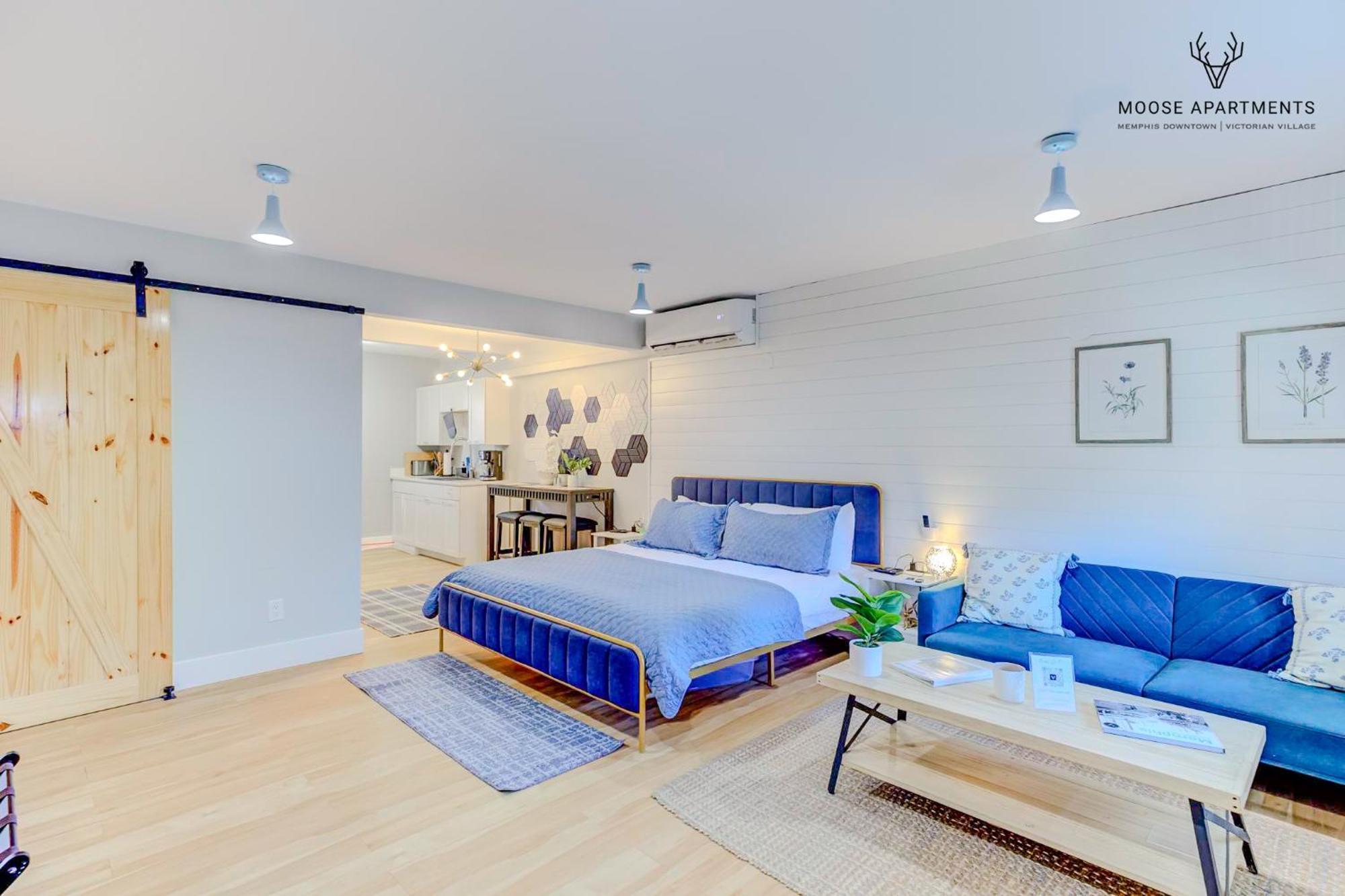 Апартаменти The Moose #8 - Modern Luxe Loft With King Bed & Free Parking & Wifi Мемфіс Екстер'єр фото