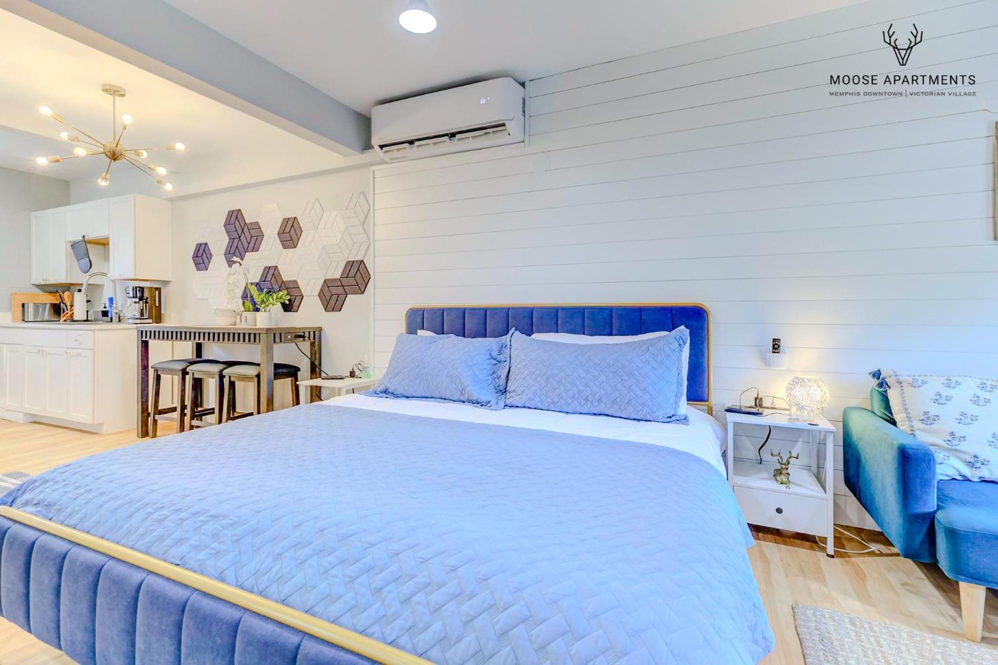 Апартаменти The Moose #8 - Modern Luxe Loft With King Bed & Free Parking & Wifi Мемфіс Екстер'єр фото