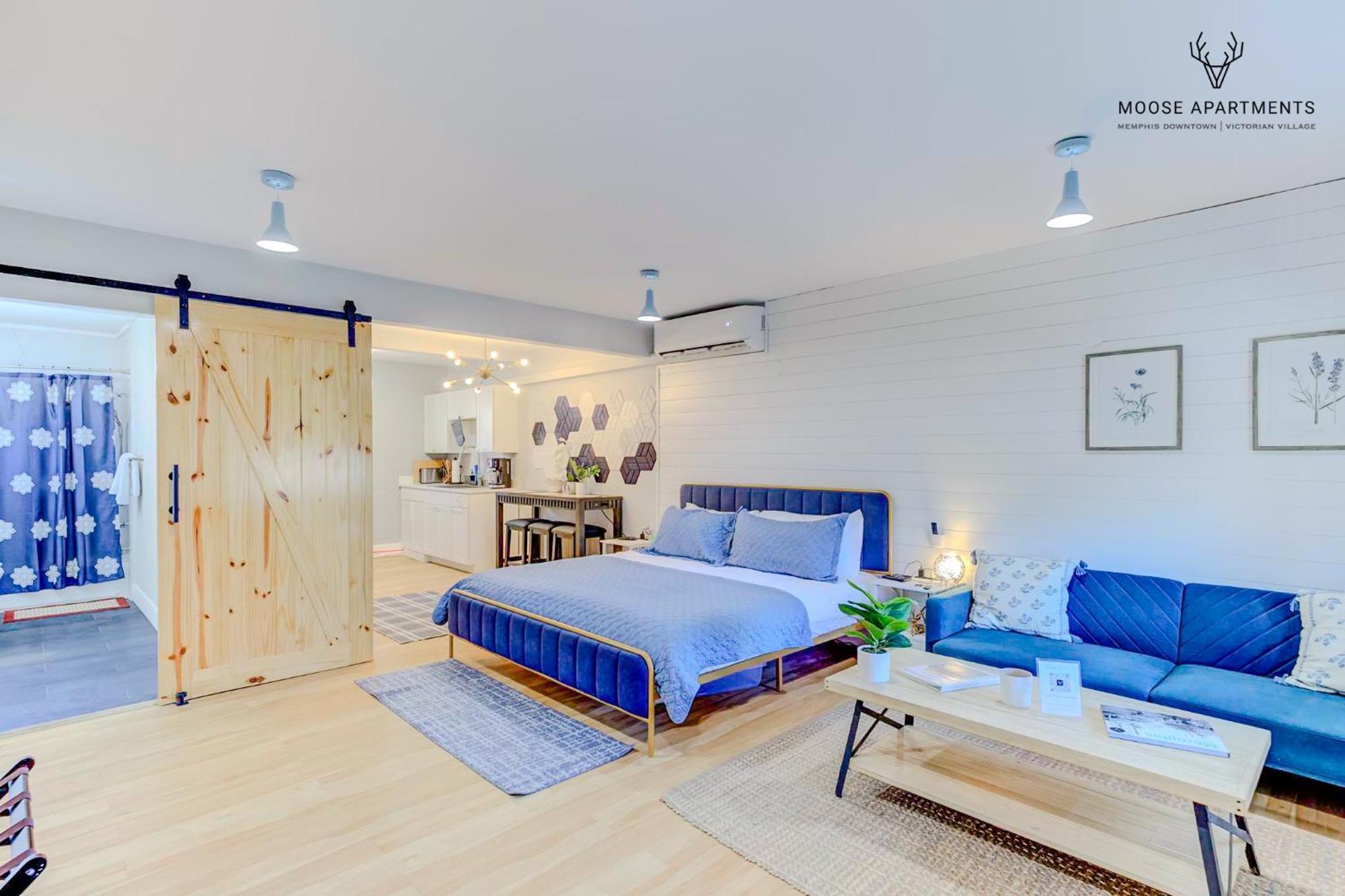 Апартаменти The Moose #8 - Modern Luxe Loft With King Bed & Free Parking & Wifi Мемфіс Екстер'єр фото