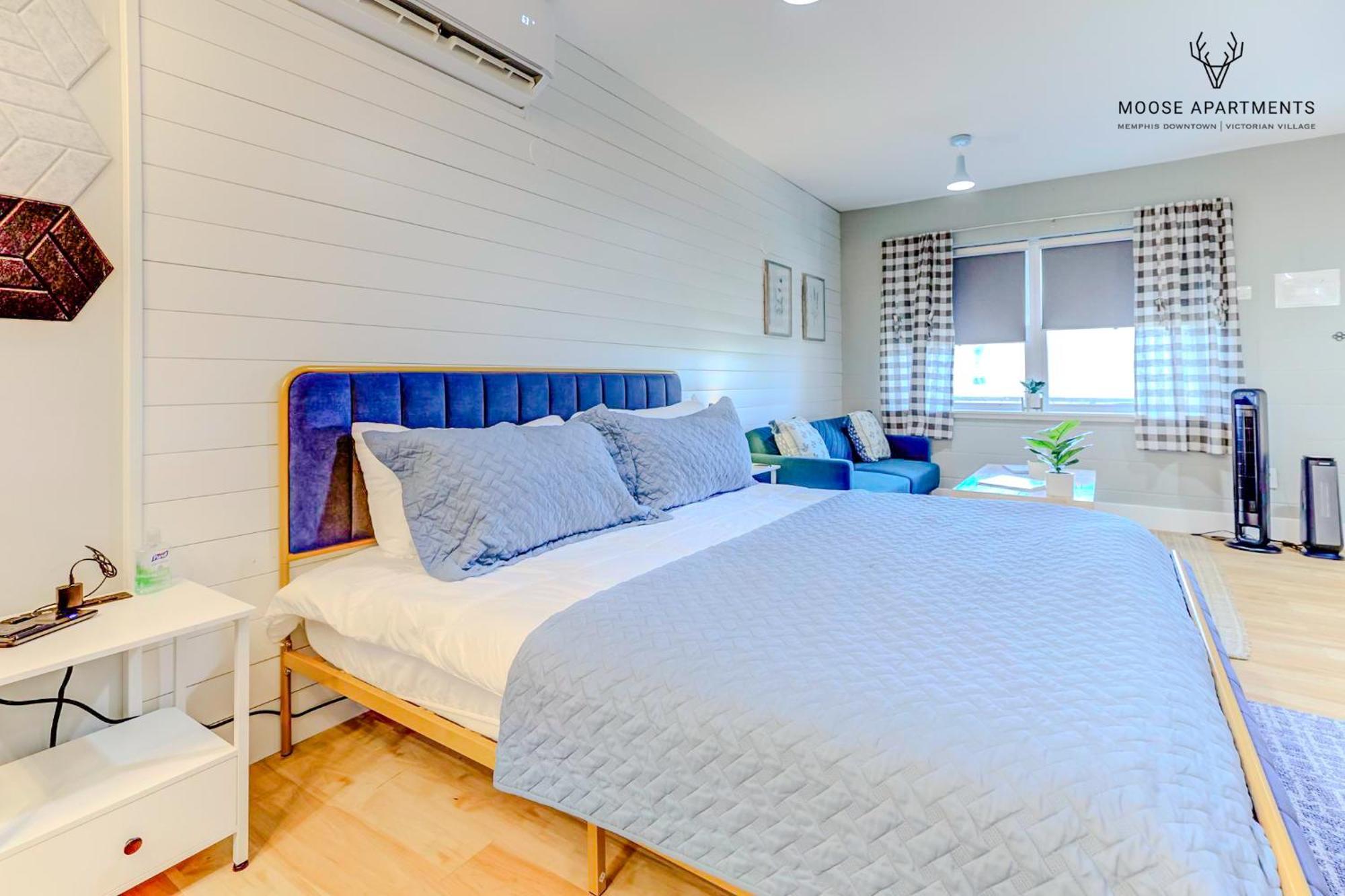 Апартаменти The Moose #8 - Modern Luxe Loft With King Bed & Free Parking & Wifi Мемфіс Екстер'єр фото